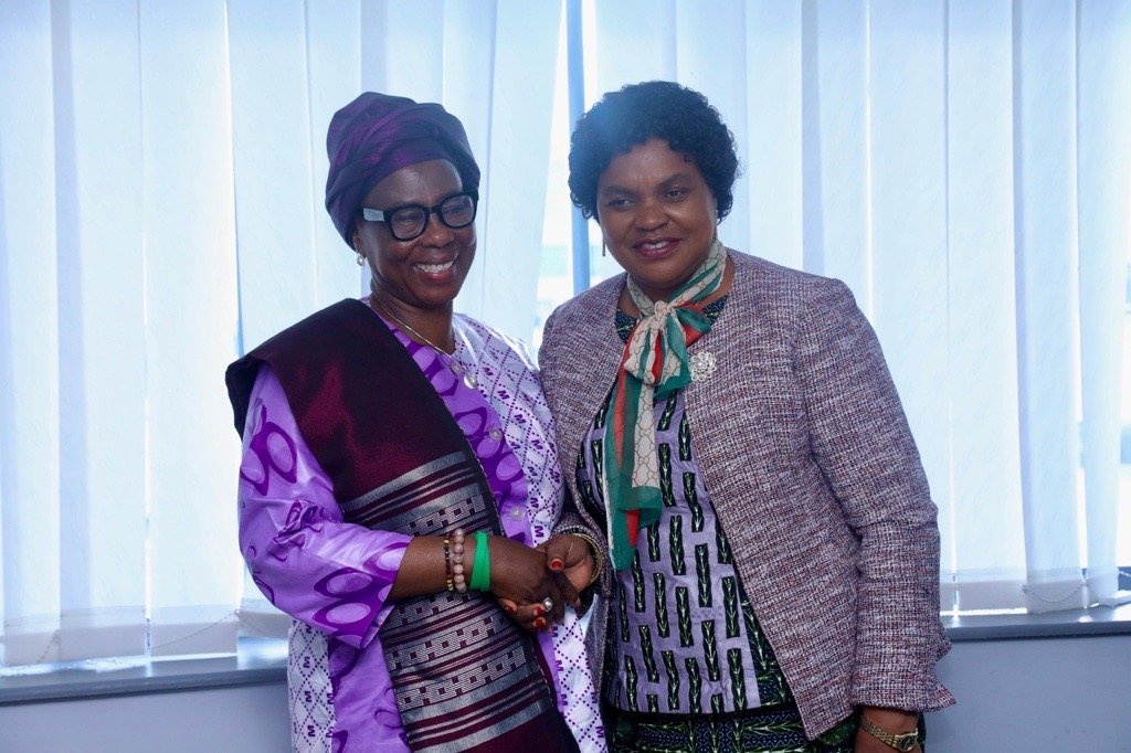 Dr Touray and NTD PM for Tanzania