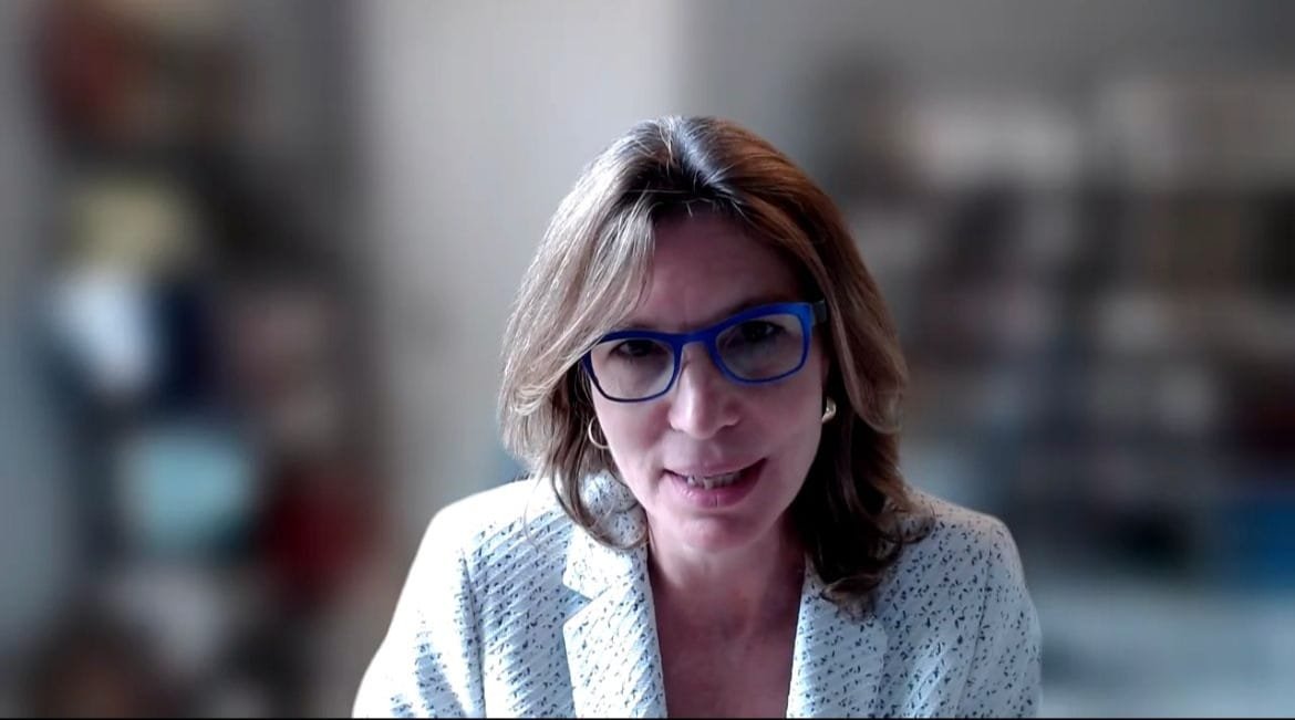Jill Dauchy dials in to speak
