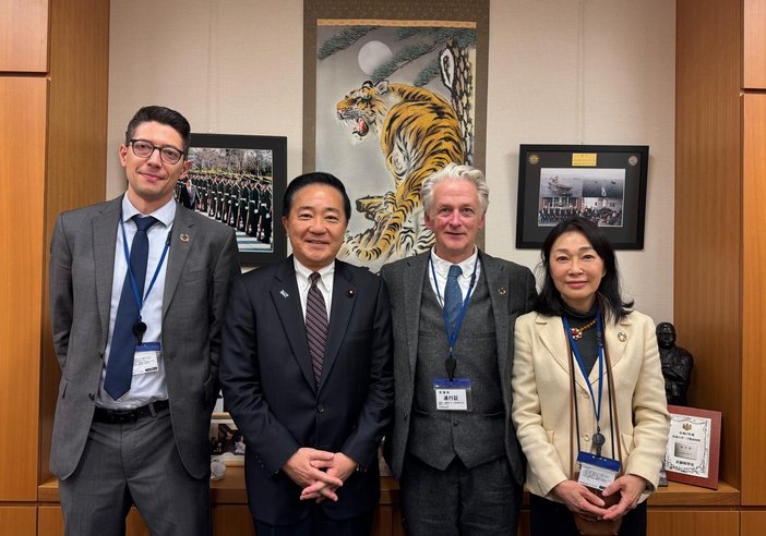 Marc Wormald, Hon. Akihisa Nagashima, Stuart Halford, Rieko Suzuki Kitaoka