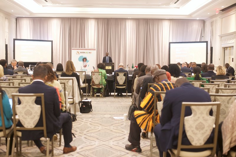 Participants listening to presentations at the AUDA-NEPAD High-Level Strategy Circle in New York on 24th September 2026