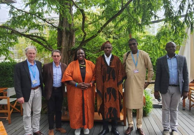 Thoko and Uniting staff with the Guinea Minister of Health