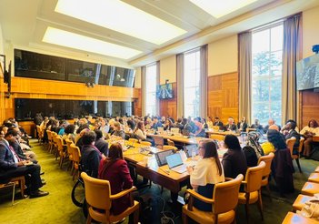 A view of the Neglected Tropical Diseases as a Human Rights issue side event in Geneva on 25th February 2026